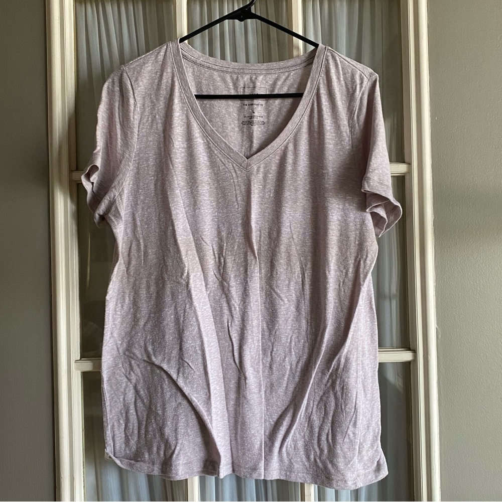 Sonoma tan heathered everyday Vneck Tshirt